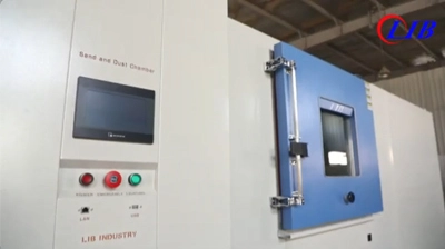 Camera della polvere di soffiaggio LIB MIL-STD-810