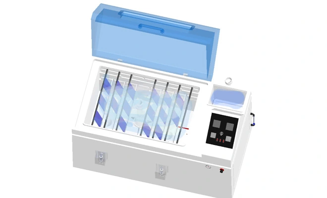 Come funziona una camera a spruzzo di sale?