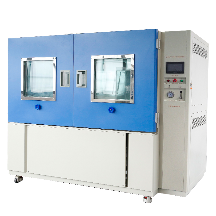 Camera di esposizione statica per sabbia e polvere