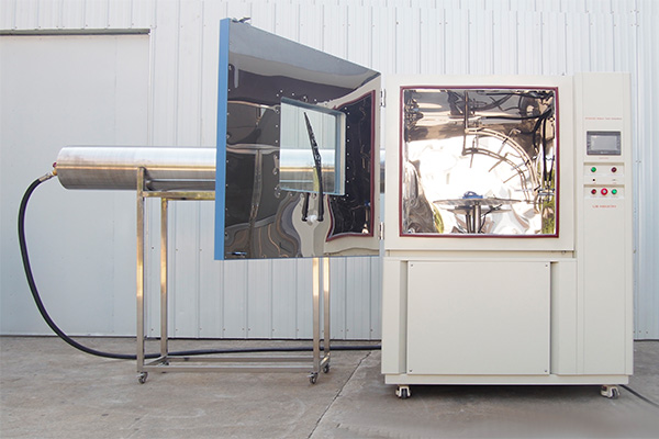 Il sistema a doppio ugello della camera di prova IP69K: doppia alimentazione per conformità IPX6K e IPX9K